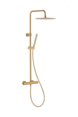 Душова система KFA ARMATURA MOZA PREMIUM GOLD із термостатичним змішувачем 5736-920-31