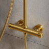 Душова система KFA ARMATURA MOZA PREMIUM GOLD із термостатичним змішувачем 5736-920-31