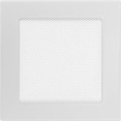 Каминная решетка KRATKI белая 17x17 (17B)