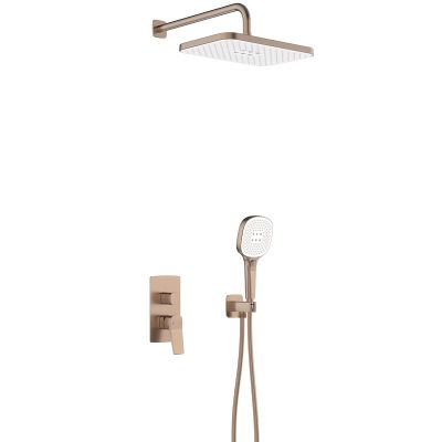 KFA Armatura Смеситель Malaga встроенный комплект для душа, PVD Brushed Rose Gold (4529-501-34)