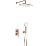 KFA Armatura Смеситель Malaga встроенный комплект для душа, PVD Brushed Rose Gold (4529-501-34)