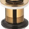 Змішувач для біде KFA ARMATURA MOZA GOLD 5037-015-31 з донним клапаном
