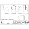Elektromet Коаксиальное колено конденсационного котла 80 x 90° (BOB.011.000375.21990A)