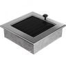 Каминная решетка KRATKI никель с жалюзями 17x17 (17NX)