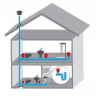 Клапан воздушный аэратор для канализации Uponor HypAir Balance