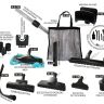 TQD MASTER KIT Набор для уборки 9м с выключателем (Q245) для центрального пылесоса