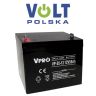 Акумулятор AGM VRLA VOLT Polska VPRO 12V 55Ah (6AKUAGM055)