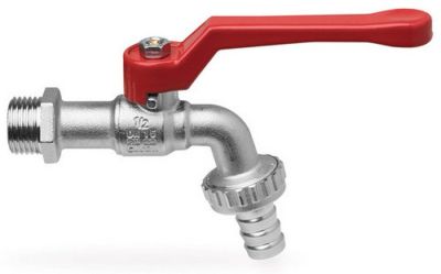 Кран поливочный шаровый Bonomi ARNO 3/4" алюминиевая ручка (73000206R)