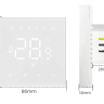 TUYA Wi-Fi термостат комнатный AVATTO "AIR" BLACK (230V)