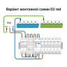 Реле напряжения (защита) ZUBR D2-32 red (32A)