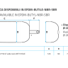 Мембрана для гидроаккумулятора Se.Fa 100-150л (Ø9см) проходная (F0A0201)