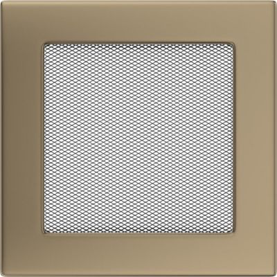 Каминная решетка KRATKI золото гальваническое 17x17 (17ZG)