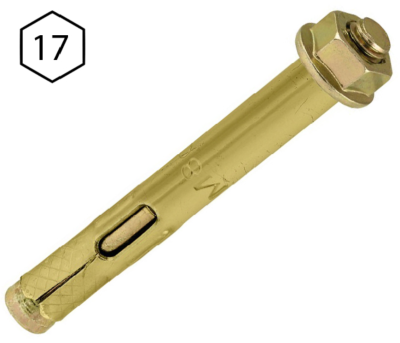 Wkret-met Анкер однорозпірний з гайкою 12х129, 220-14