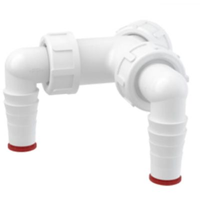 Двойное колено Alca Drain P148