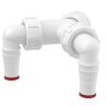 Двойное колено Alca Drain P148