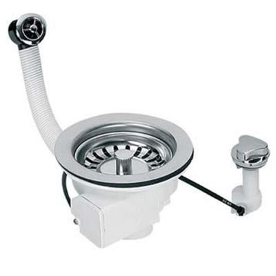Злив (горло) для умивальника McAlpine PUFS113-CP-25 6/4