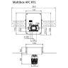 Унибокс для теплого пола IMI Heimeier Multibox Eclipse RTL (9319-00.800)
