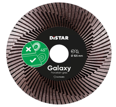 DISTAR Круг по керамике 125x1,6х22.23 Galaxy (Різання під 45°, Twin-Win) (11120159100)
