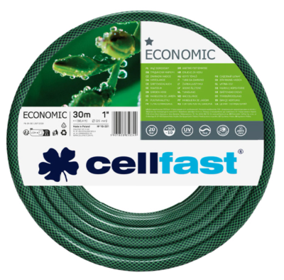 Шланг для полива "Cellfast" ECONOMIC 1" (25мм) (Бухта 30м) 10-031
