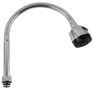 Globus Lux излив высокий гибкий ПРУЖИНА, с насадкой