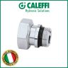 Накидна гайка із зовнішнім різьбленням хром CALEFFI 1/2"х3/4" R49175/C