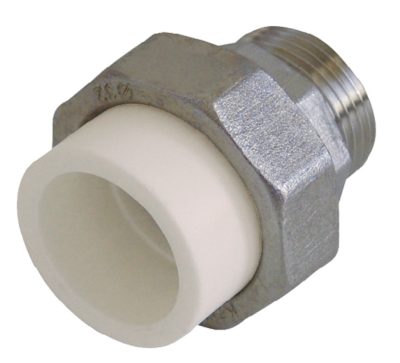 PP-R KALDE Розбірне з'єднання 20х3/4"зовн. 3252-tum-200c00