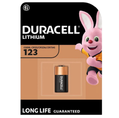 Батарейка Duracell DL 123 литиевая (DL123/1BL)