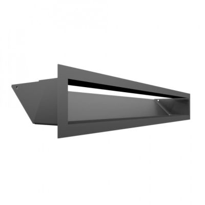 Каминная решетка KRATKI LUFT графитовая 9x60 (LUFT/9/60/45S/G)