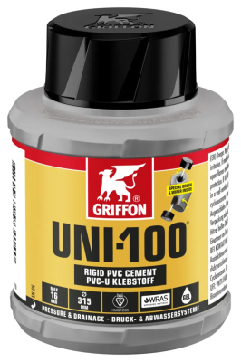 Клей для труб ПВХ Griffon UNI-100