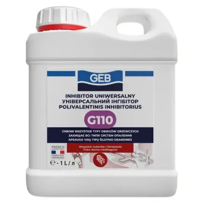 GEB Средство ингибитор для систем отопления (от коррозии, камня и осадка) INHIBITEUR Universal G110 - 1л (872850)