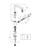 Смеситель однорычажный для мойки Grohe Eurocube (31255000)
