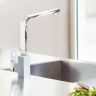 Смеситель однорычажный для мойки Grohe Eurocube (31255000)
