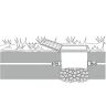 Коробка для клапану для поливу Gardena V1 (01254-29)