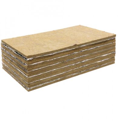 Базальтовая вата с фольгой Paroc Fireplace Slab 90 AL1 1000x600x30 до +650°С (0,6м2) (WELNA/PAROC/3)