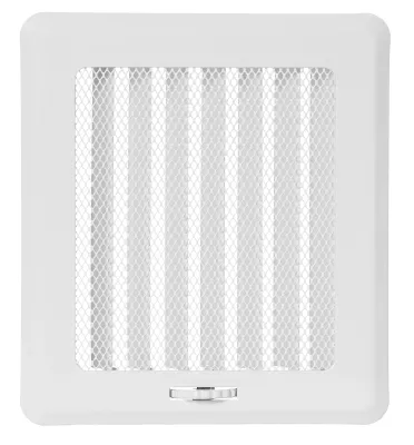 Каминная решетка DARCO LIGHT KRLz2 белая с жалюзи 195x175 (KRLz2-ML-B light)