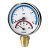 Термоманометр радиальный Cewal TRP 80 VI 1/2" 0-4 бар/0-120°С (91568400)