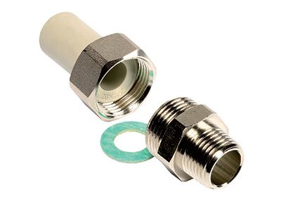 PP-R EKOplastik Розбірне з'єднання 20x1/2