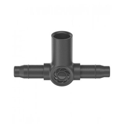 З'єднувач Т-подібний для насадок Gardena Micro-Drip-System для шлангів 4,6 мм, 5 шт (13216-20)