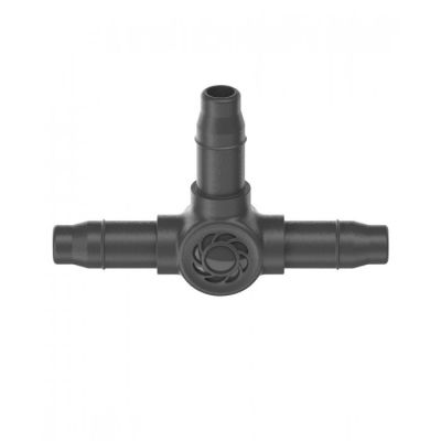 Соединитель Т-образный Gardena Micro-Drip-System для шлангов 4,6 мм, 10 шт (13211-20)