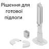 Кріплення для сталевого радіатора MB PK3+QKK+QKP підлог. кронштейн низький (компл. 2 шт) (60741003)