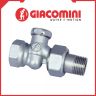 Кран радиаторный отсечной прямой GIACOMINI (R17X033) 1/2''