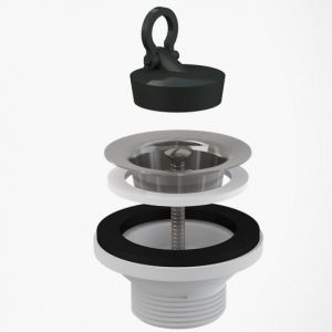 Водослив Alca Drain A31 5/4'' Ø63мм для умывальника