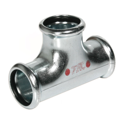 Тройник из оцинкованной стали RM SteelPres 382