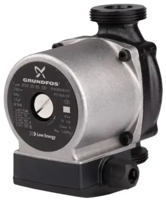 Циркуляционный насос GRUNDFOS - UPSO 25х65/130 (серо-черный) 96846458