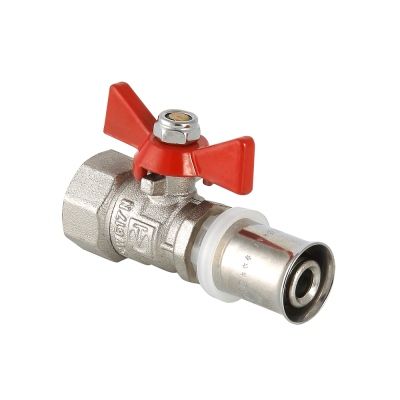Кран шаровый VALTEC (VT.242) с пресс-соединением 16х1/2"