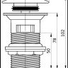 Донный клапан для раковины Imprese Grafiky ZMK041807500