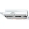 Вытяжка кухонная Cata TF-5260 wh телескопическая 60см, 600м3/г, белая (02034501)