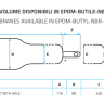 Мембрана для гидроаккумулятора Se.Fa 80-100л (Ø8см) проходная (F0A0257)