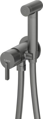Deante Смеситель для гигиенического душа Silia встроенный комплект ТИТАН (BQS_D34M)
