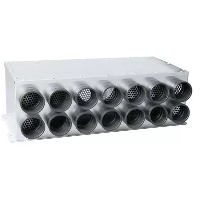 Розподільник сталевий Inwest-Produkt Steel BOX 2R 14x75/200 (NSB2R14)